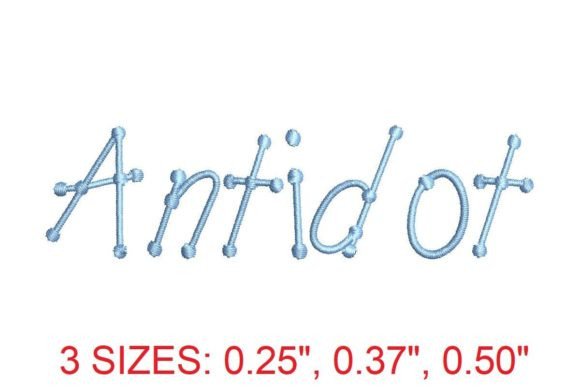 Antidot Font Review for Craft Fair Success
