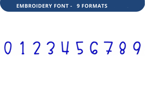 Play Pen Font 0 to 9